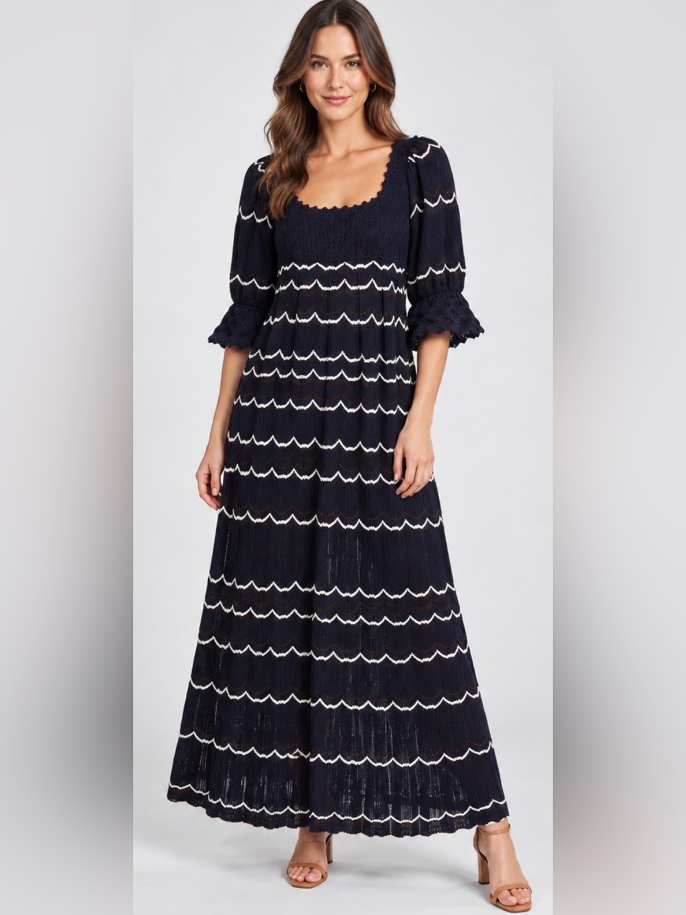 Rebecca Taylor Lace Sweater Maxi Dress – Size XS – NWT – $645 Retail